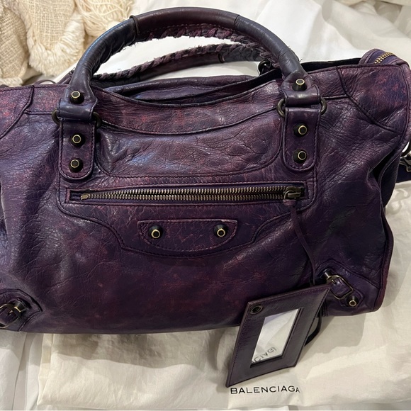 Balenciaga // Agneau Classic Hardware City Bag Sapphire fw08 - Picture 7 of 15